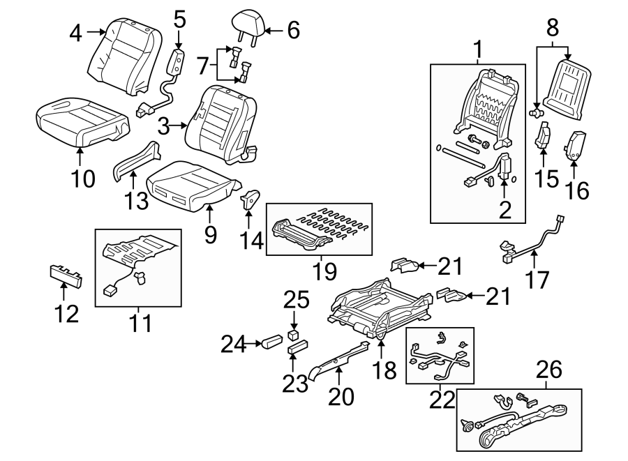 26SEATS & TRACKS. FRONT SEAT COMPONENTS.https://images.simplepart.com/images/parts/motor/fullsize/4830307.png