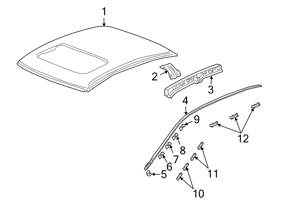 12EXTERIOR TRIM. ROOF & COMPONENTS.https://images.simplepart.com/images/parts/motor/fullsize/4830320.png