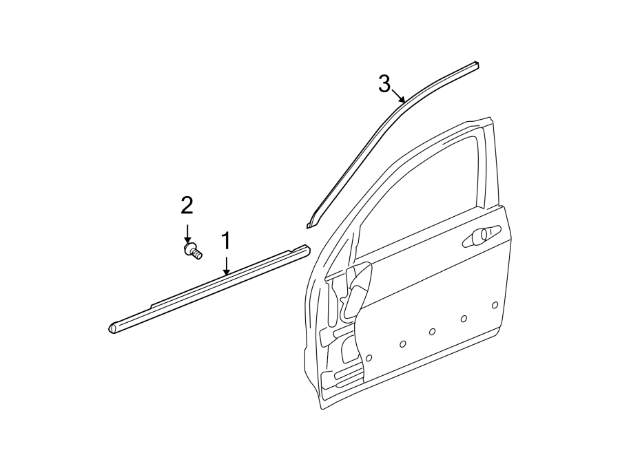 2FRONT DOOR. EXTERIOR TRIM.https://images.simplepart.com/images/parts/motor/fullsize/4830355.png