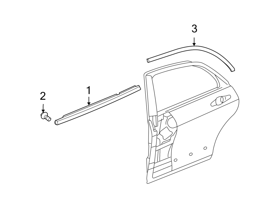 2REAR DOOR. EXTERIOR TRIM.https://images.simplepart.com/images/parts/motor/fullsize/4830385.png