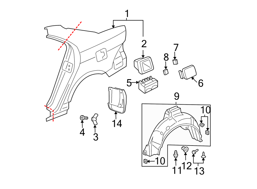 10EXTERIOR TRIM. QUARTER PANEL & COMPONENTS.https://images.simplepart.com/images/parts/motor/fullsize/4830410.png