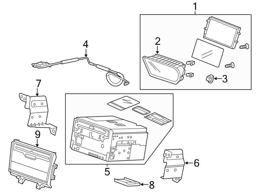 1NAVIGATION SYSTEM COMPONENTS.https://images.simplepart.com/images/parts/motor/fullsize/4831122.png