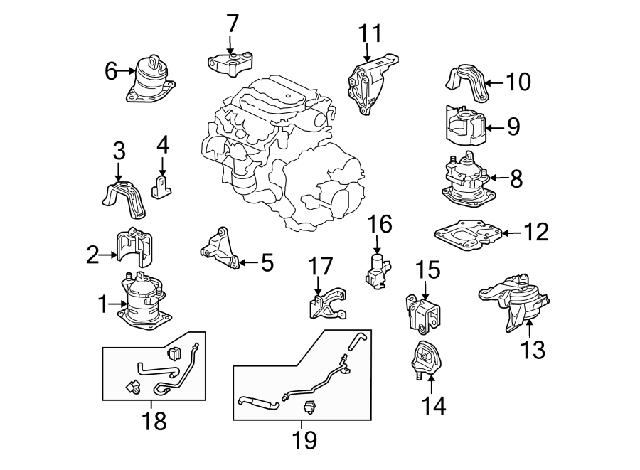 1ENGINE / TRANSAXLE. ENGINE & TRANS MOUNTING.https://images.simplepart.com/images/parts/motor/fullsize/4831162.png