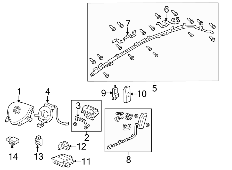 7RESTRAINT SYSTEMS. AIR BAG COMPONENTS.https://images.simplepart.com/images/parts/motor/fullsize/4831300.png