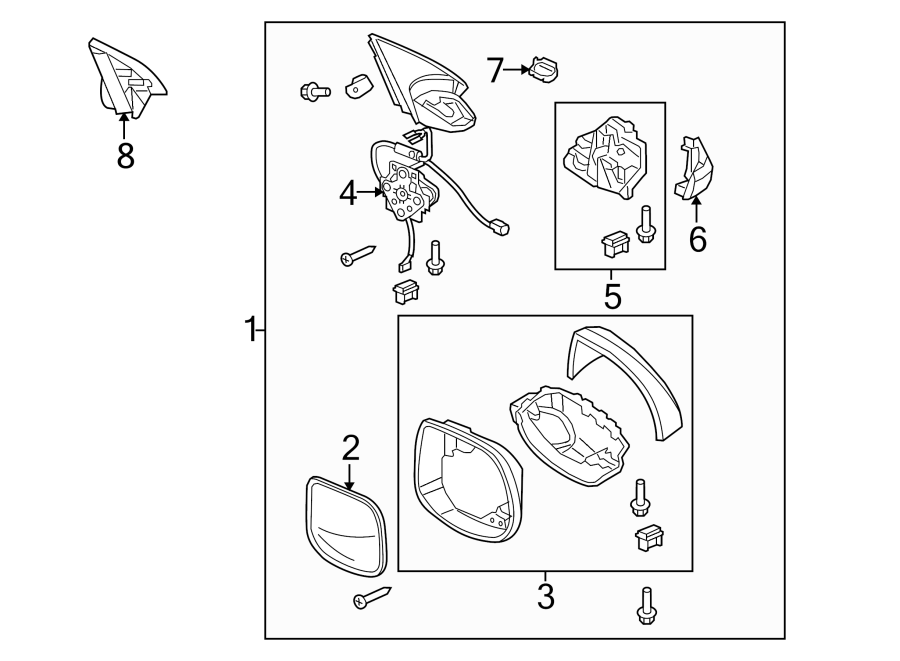 4FRONT DOOR. OUTSIDE MIRRORS.https://images.simplepart.com/images/parts/motor/fullsize/4831380.png