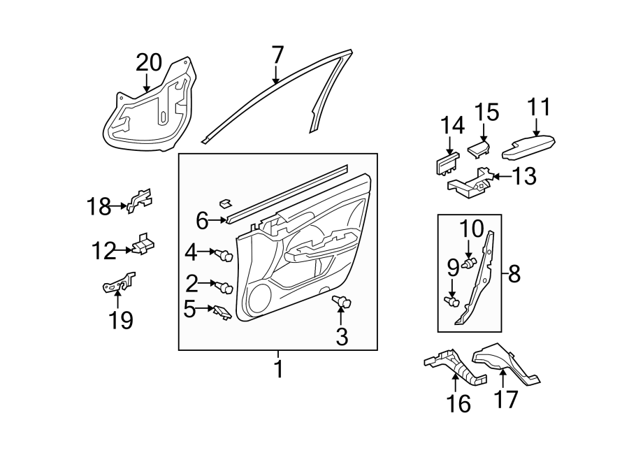 10FRONT DOOR. INTERIOR TRIM.https://images.simplepart.com/images/parts/motor/fullsize/4831395.png