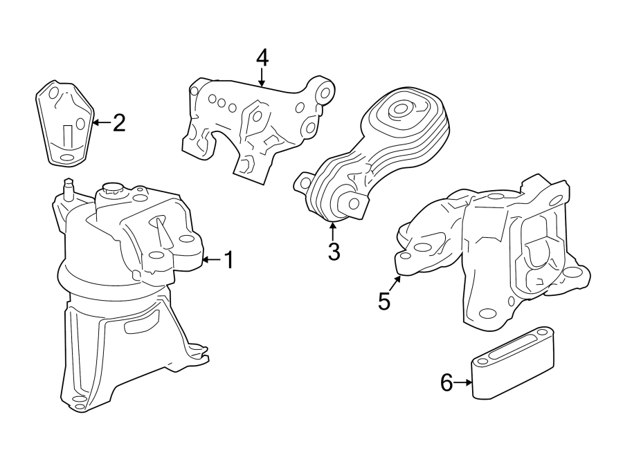 1Engine / transaxle. Engine & TRANS mounting.https://images.simplepart.com/images/parts/motor/fullsize/4832315.png