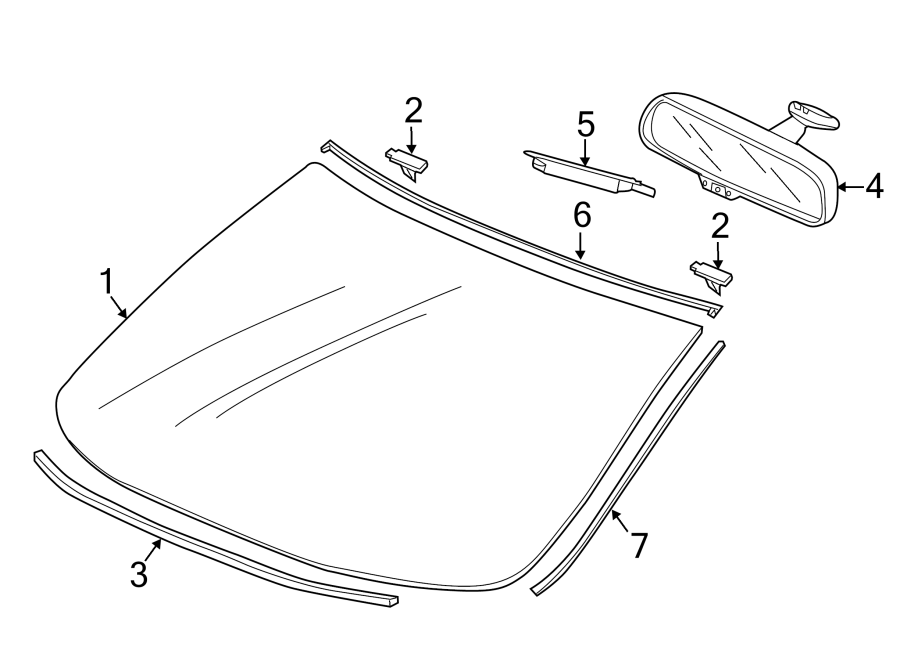 8WINDSHIELD. GLASS. REVEAL MOLDINGS.https://images.simplepart.com/images/parts/motor/fullsize/4832440.png