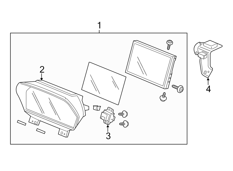 1INSTRUMENT PANEL. NAVIGATION SYSTEM COMPONENTS.https://images.simplepart.com/images/parts/motor/fullsize/4832505.png