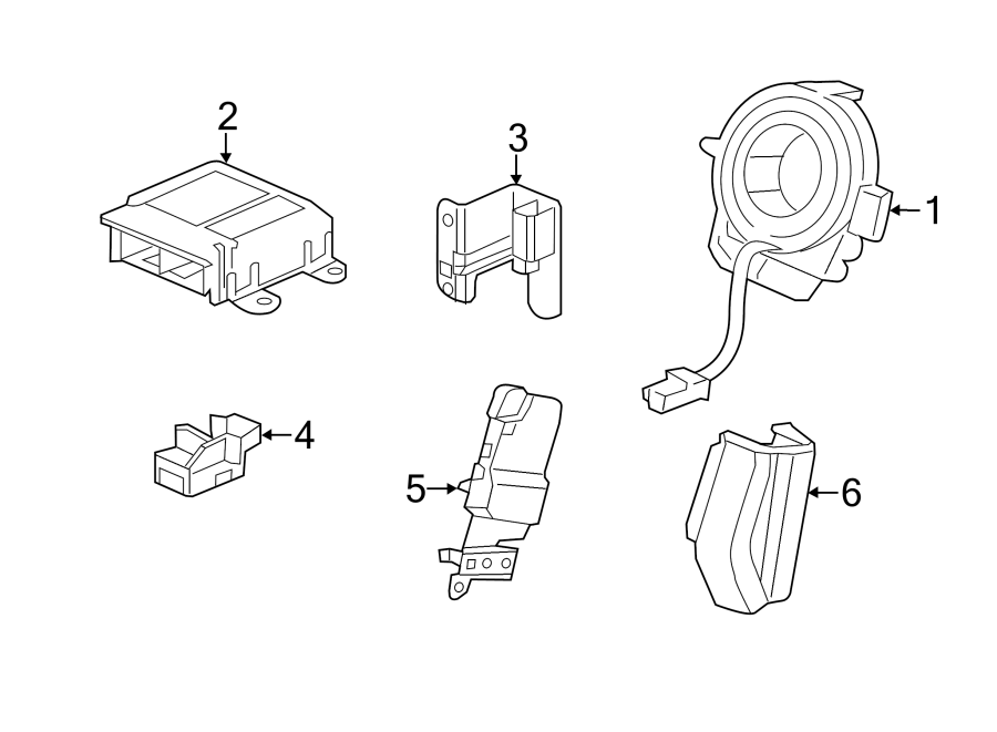 6RESTRAINT SYSTEMS. AIR BAG COMPONENTS.https://images.simplepart.com/images/parts/motor/fullsize/4832520.png