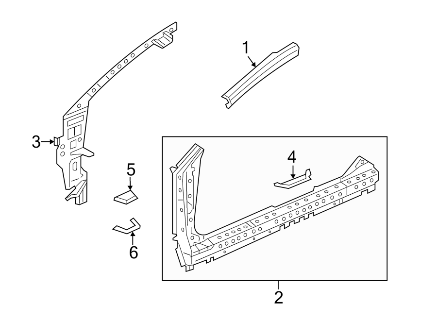 5PILLARS. ROCKER & FLOOR. HINGE PILLAR.https://images.simplepart.com/images/parts/motor/fullsize/4832600.png