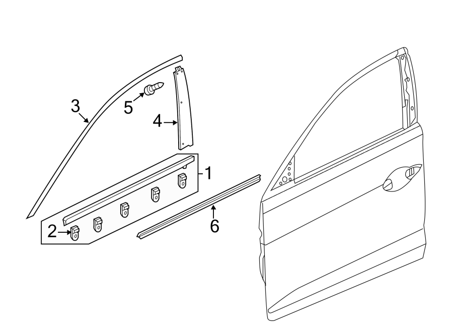 4FRONT DOOR. EXTERIOR TRIM.https://images.simplepart.com/images/parts/motor/fullsize/4832630.png