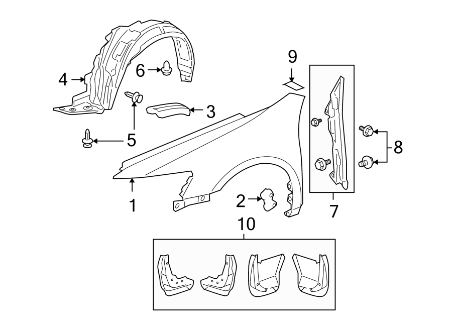 1FENDER & COMPONENTS.https://images.simplepart.com/images/parts/motor/fullsize/4835110.png