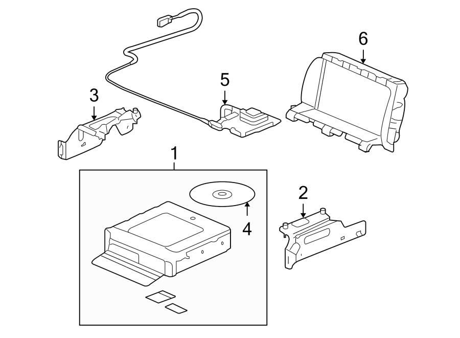 NAVIGATION SYSTEM COMPONENTS.