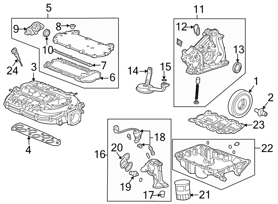 19ENGINE / TRANSAXLE. ENGINE PARTS.https://images.simplepart.com/images/parts/motor/fullsize/4835185.png