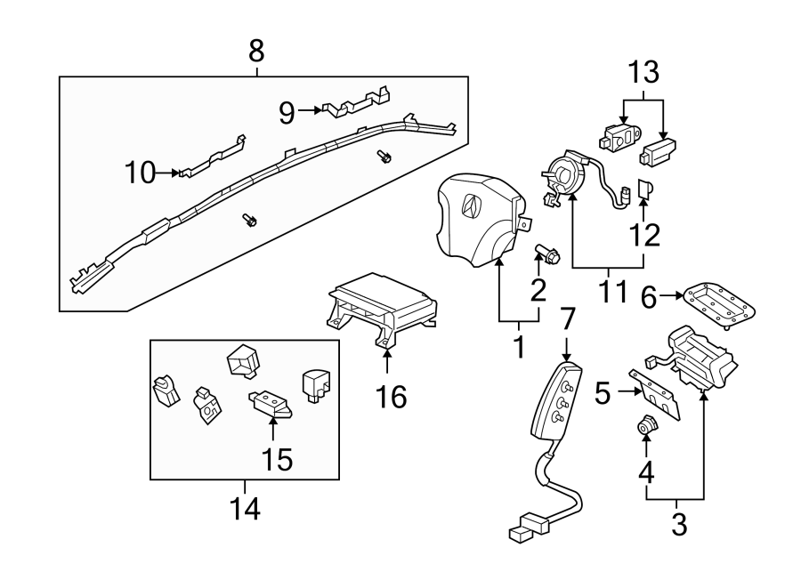 12RESTRAINT SYSTEMS. AIR BAG COMPONENTS.https://images.simplepart.com/images/parts/motor/fullsize/4835360.png