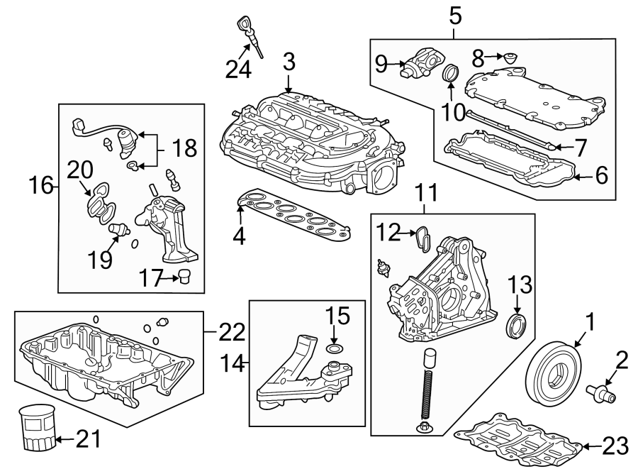 19ENGINE / TRANSAXLE. ENGINE PARTS.https://images.simplepart.com/images/parts/motor/fullsize/4836170.png