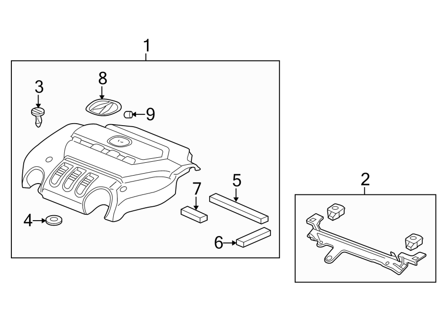 3ENGINE / TRANSAXLE. ENGINE APPEARANCE COVER.https://images.simplepart.com/images/parts/motor/fullsize/4836185.png