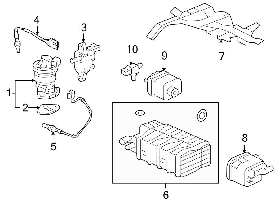 9EMISSION SYSTEM. EMISSION COMPONENTS.https://images.simplepart.com/images/parts/motor/fullsize/4836200.png