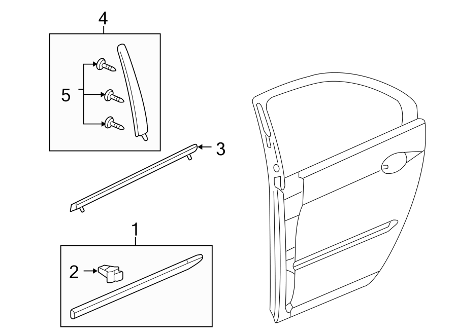 2REAR DOOR. EXTERIOR TRIM.https://images.simplepart.com/images/parts/motor/fullsize/4836435.png