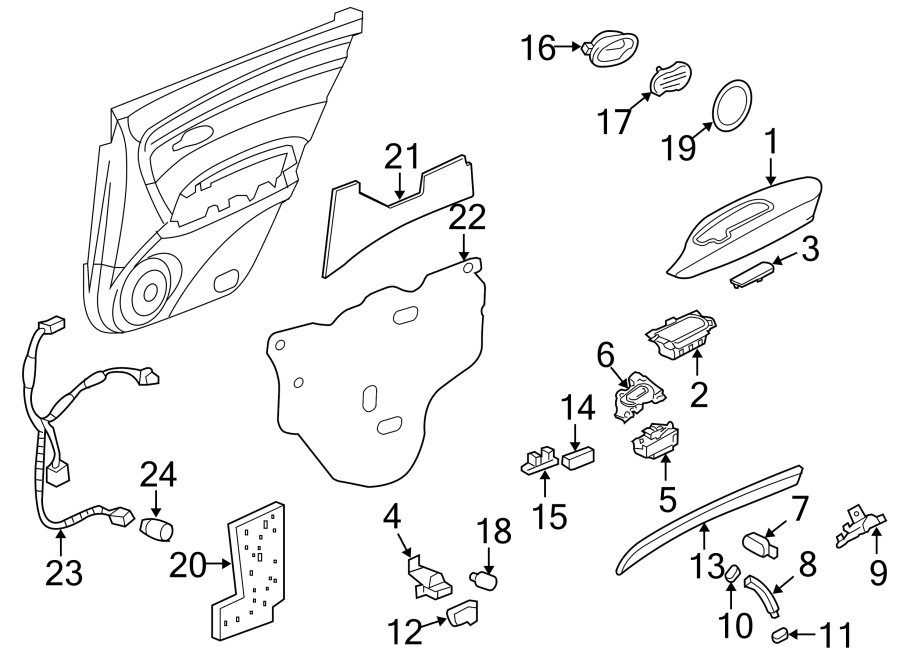 8Rear door. Interior trim.https://images.simplepart.com/images/parts/motor/fullsize/4836452.png