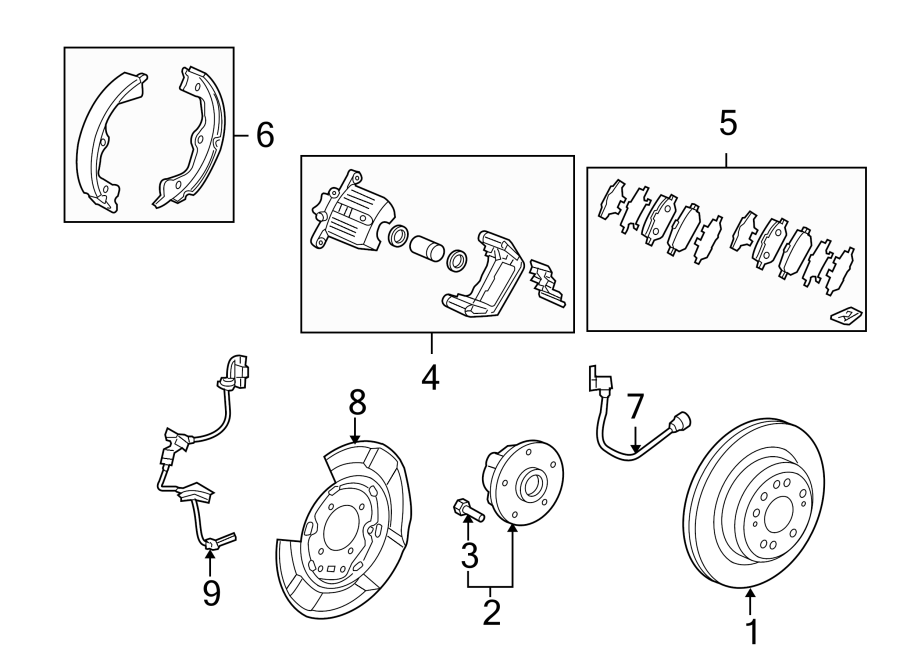 2Rear suspension. Brake components.https://images.simplepart.com/images/parts/motor/fullsize/4836480.png