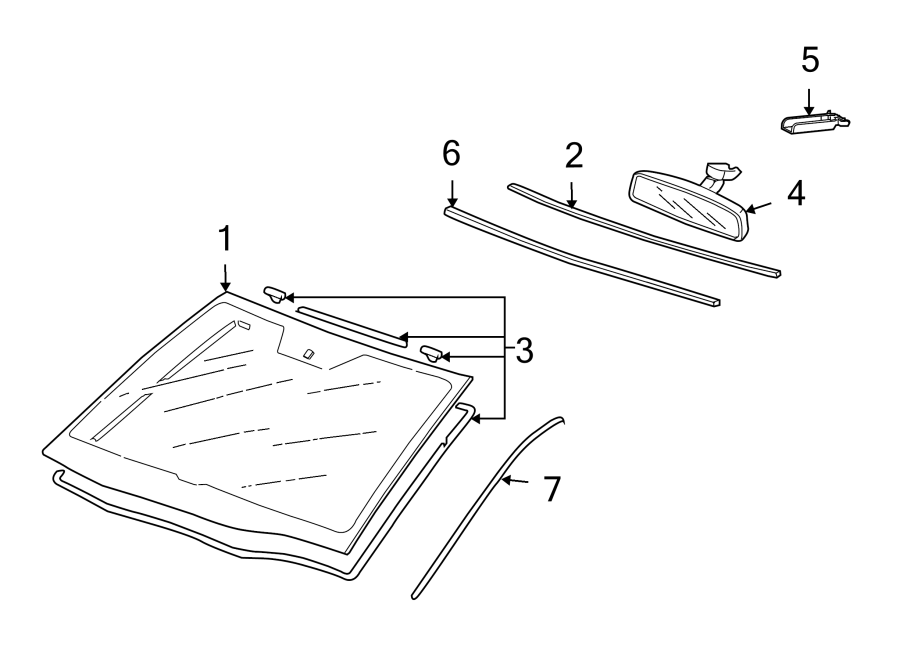 5WINDSHIELD. GLASS. REVEAL MOLDINGS.https://images.simplepart.com/images/parts/motor/fullsize/4840265.png