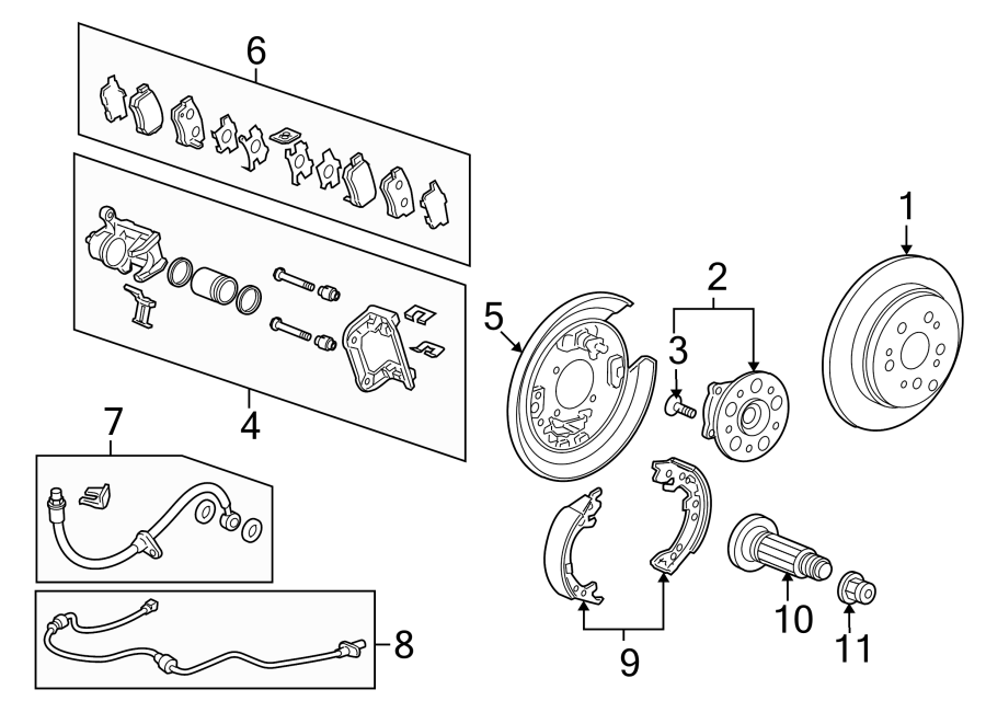 4REAR SUSPENSION. BRAKE COMPONENTS.https://images.simplepart.com/images/parts/motor/fullsize/4840485.png