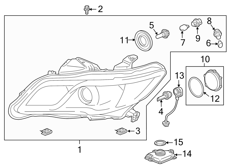 14FRONT LAMPS. HEADLAMP COMPONENTS.https://images.simplepart.com/images/parts/motor/fullsize/4841025.png