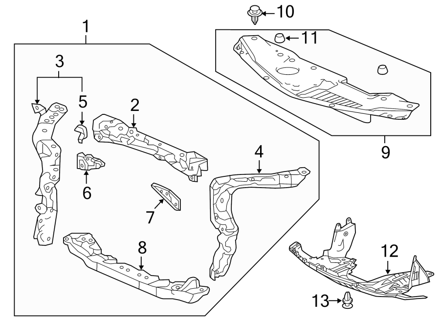 9RADIATOR SUPPORT. SPLASH SHIELDS.https://images.simplepart.com/images/parts/motor/fullsize/4841035.png