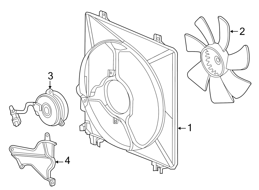 AIR CONDITIONER & HEATER. CONDENSER FAN.