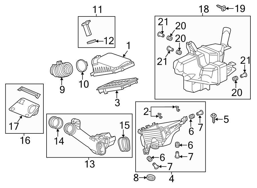 11ENGINE / TRANSAXLE. AIR INTAKE.https://images.simplepart.com/images/parts/motor/fullsize/4841165.png