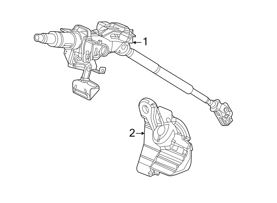 STEERING COLUMN ASSEMBLY.