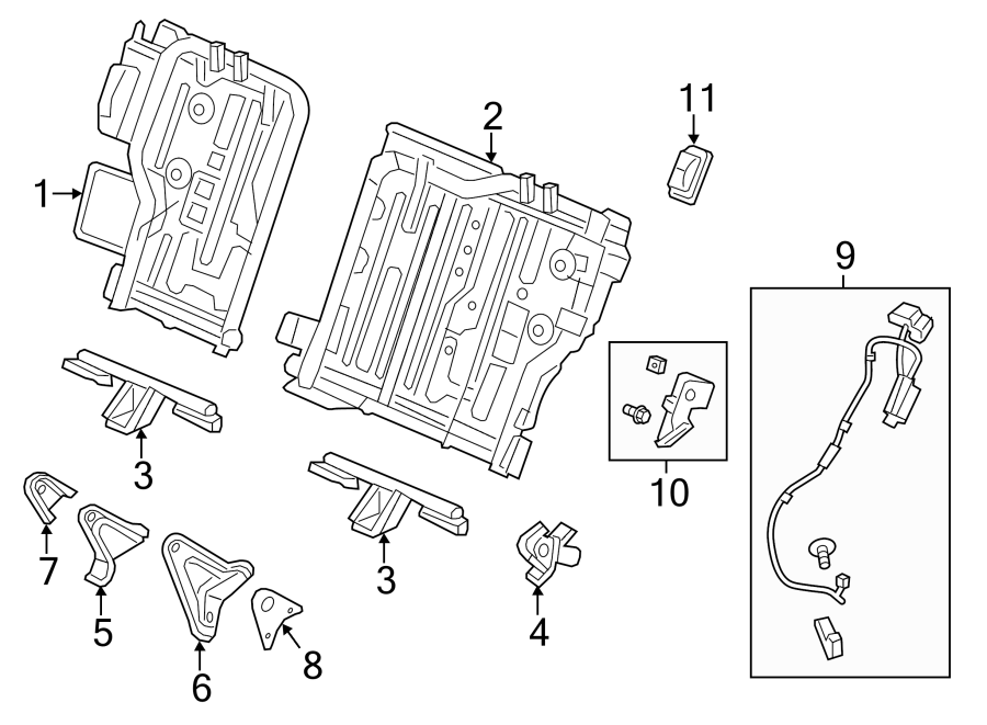 11SEATS & TRACKS. REAR SEAT COMPONENTS.https://images.simplepart.com/images/parts/motor/fullsize/4841365.png