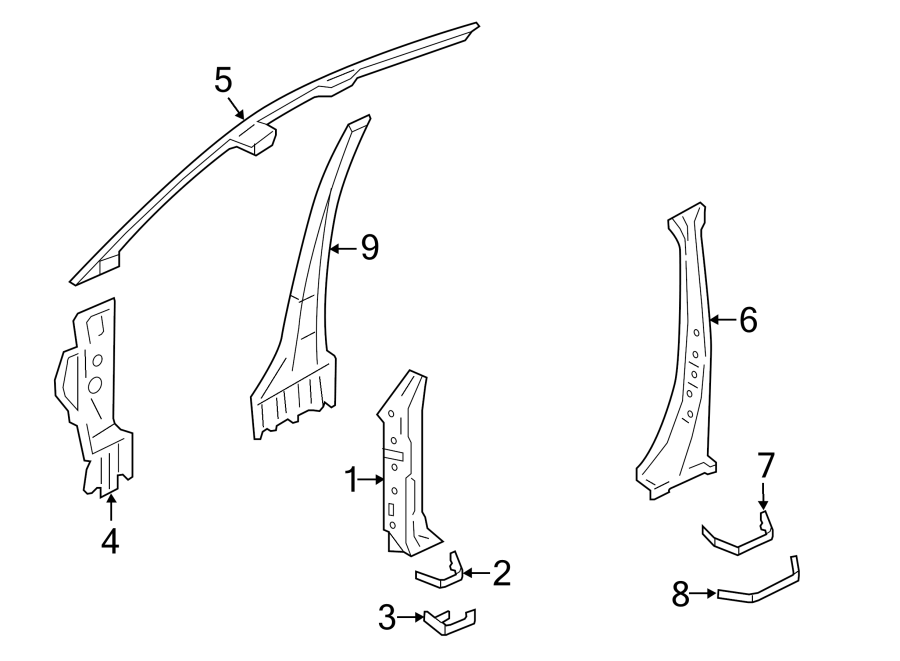 9PILLARS. ROCKER & FLOOR. CENTER PILLAR. HINGE PILLAR.https://images.simplepart.com/images/parts/motor/fullsize/4841402.png