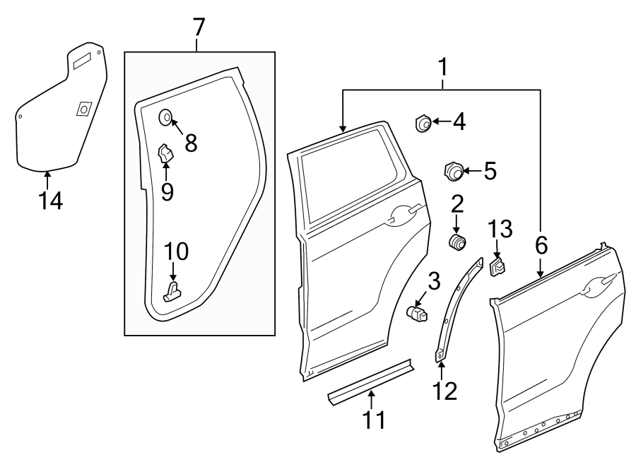 12REAR DOOR. DOOR & COMPONENTS.https://images.simplepart.com/images/parts/motor/fullsize/4841450.png