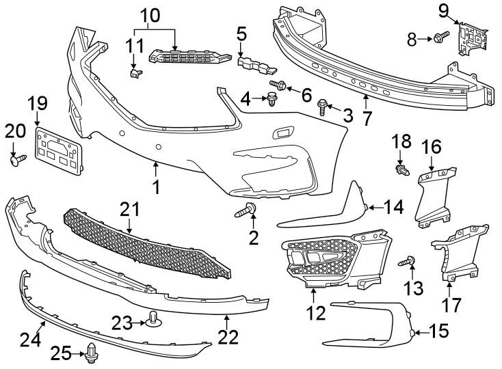 8FRONT BUMPER. BUMPER & COMPONENTS.https://images.simplepart.com/images/parts/motor/fullsize/4842010.png