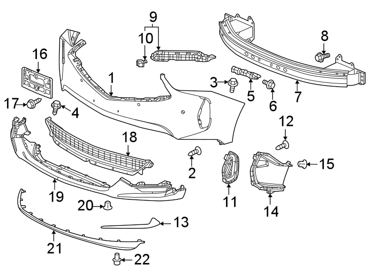 17Front bumper. Bumper & components.https://images.simplepart.com/images/parts/motor/fullsize/4842011.png