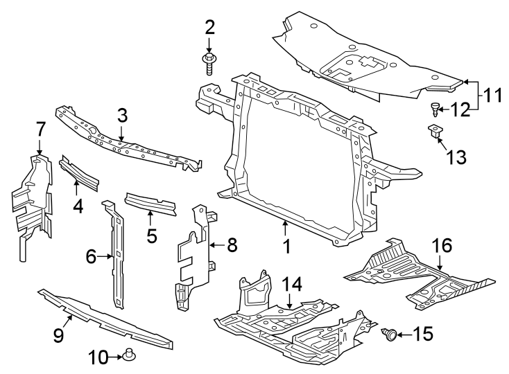 13RADIATOR SUPPORT. SPLASH SHIELDS.https://images.simplepart.com/images/parts/motor/fullsize/4842035.png