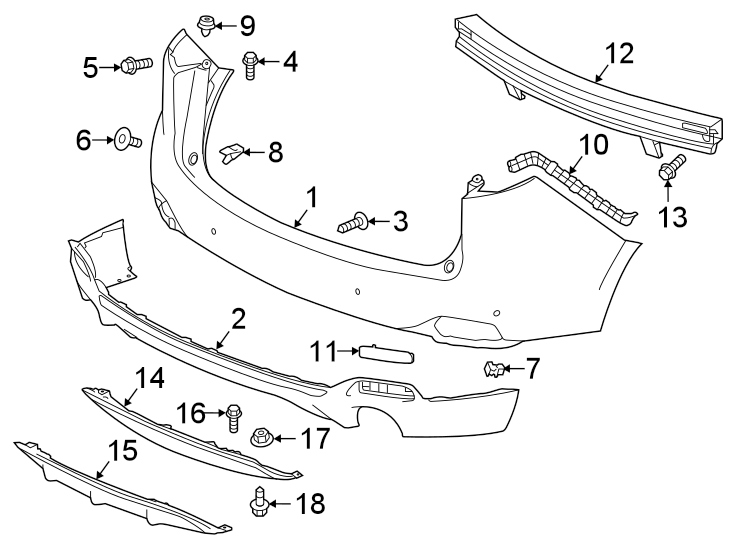 6REAR BUMPER. BUMPER & COMPONENTS.https://images.simplepart.com/images/parts/motor/fullsize/4842600.png