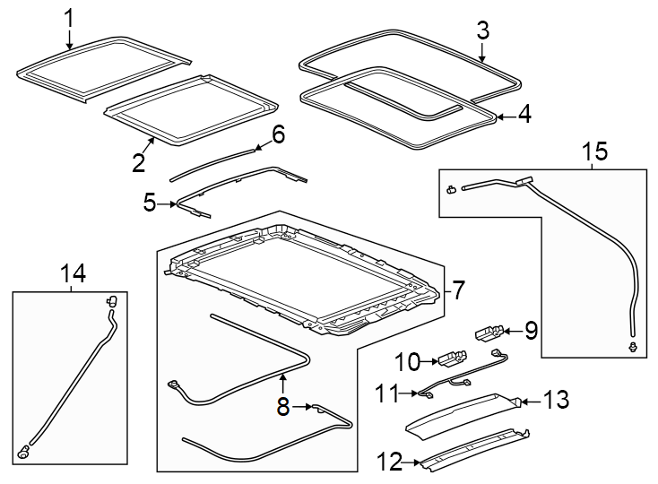 12Front. Rear. Roof glass. Sunshade.https://images.simplepart.com/images/parts/motor/fullsize/4843510.png