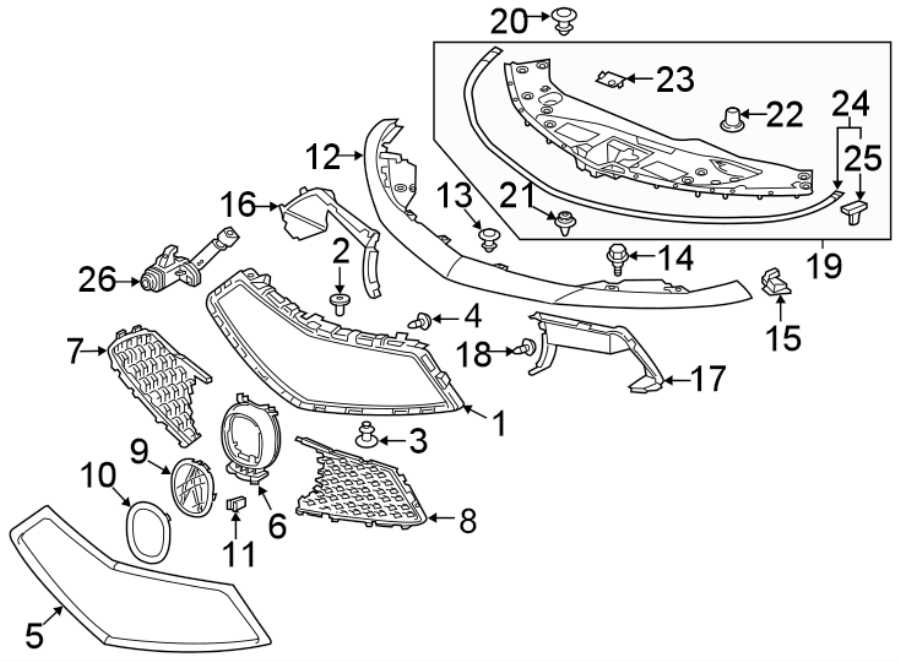 23GRILLE & COMPONENTS.https://images.simplepart.com/images/parts/motor/fullsize/4845013.png