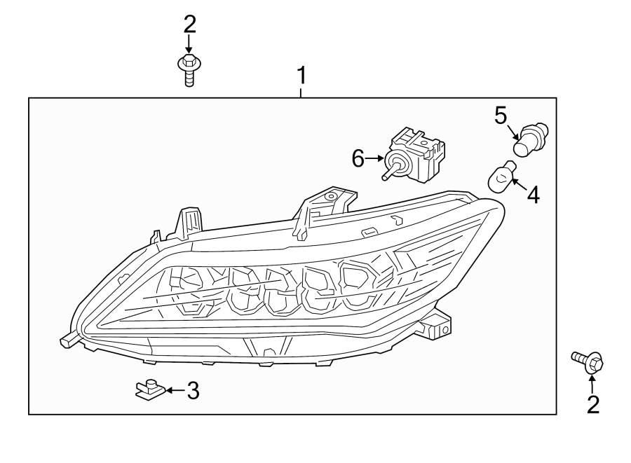 5FRONT LAMPS. HEADLAMP COMPONENTS.https://images.simplepart.com/images/parts/motor/fullsize/4845015.png