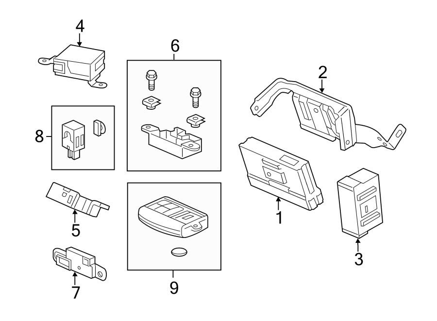 9KEYLESS ENTRY COMPONENTS.https://images.simplepart.com/images/parts/motor/fullsize/4845135.png