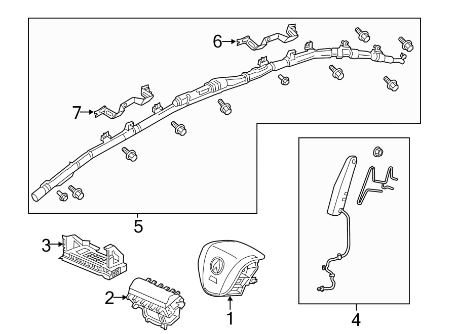 1RESTRAINT SYSTEMS. AIR BAG COMPONENTS.https://images.simplepart.com/images/parts/motor/fullsize/4845340.png