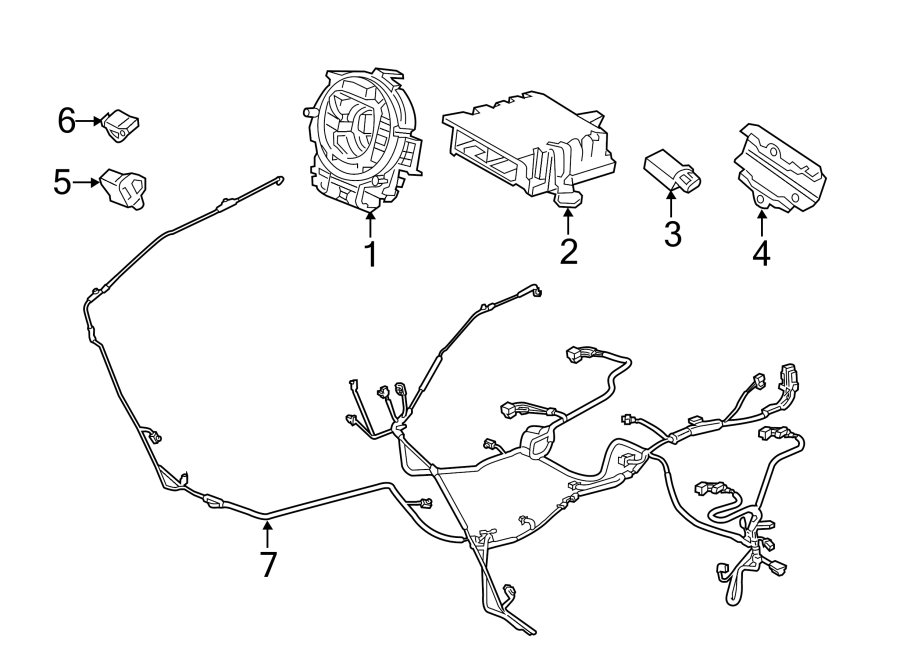 RESTRAINT SYSTEMS. AIR BAG COMPONENTS.