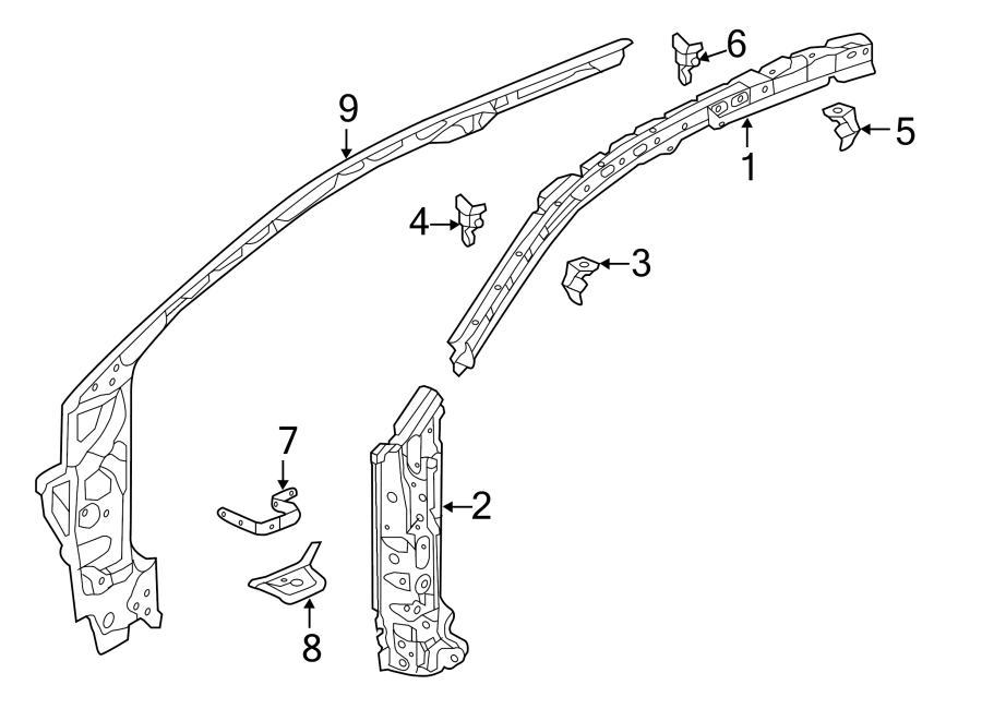 9PILLARS. ROCKER & FLOOR. HINGE PILLAR.https://images.simplepart.com/images/parts/motor/fullsize/4845410.png