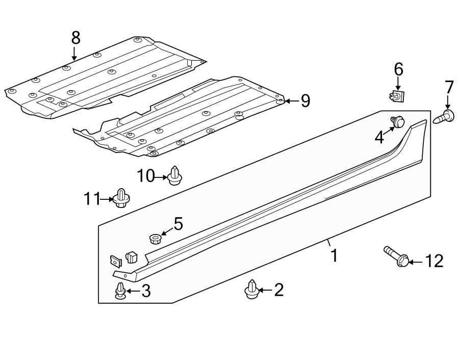 11PILLARS. ROCKER & FLOOR. EXTERIOR TRIM.https://images.simplepart.com/images/parts/motor/fullsize/4845425.png