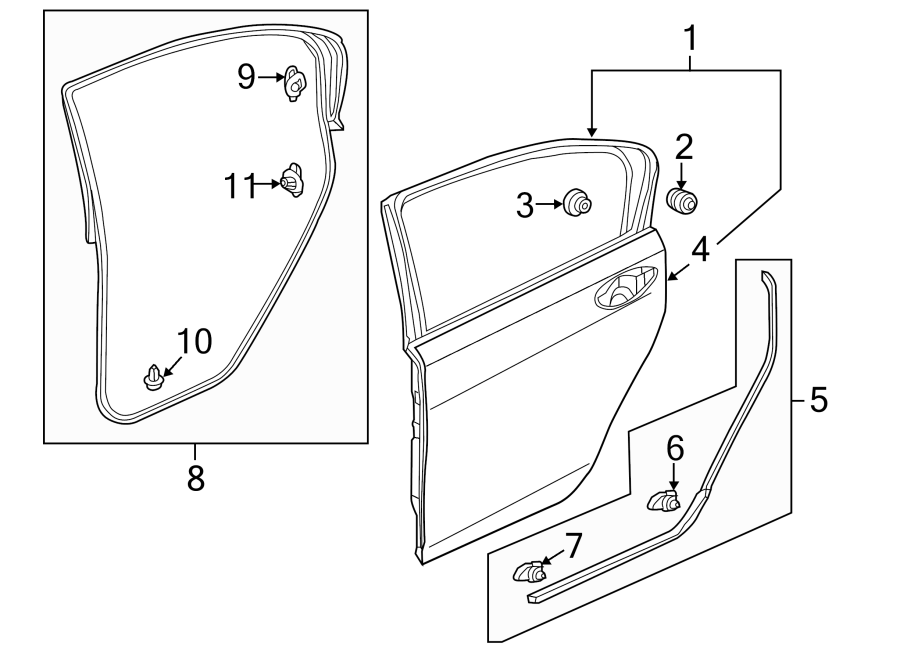 10REAR DOOR. DOOR & COMPONENTS.https://images.simplepart.com/images/parts/motor/fullsize/4845465.png