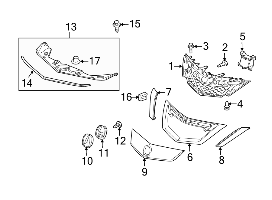 7GRILLE & COMPONENTS.https://images.simplepart.com/images/parts/motor/fullsize/4848015.png